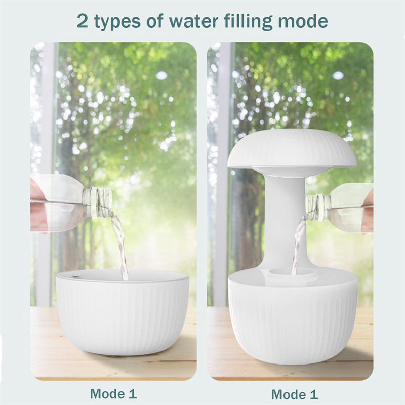 Anti-gravity Air Humidifier Mute Countercurrent Humidifier Levitating Water Drops Cool Mist Maker Fogger Relieve Fatigue - Image 7