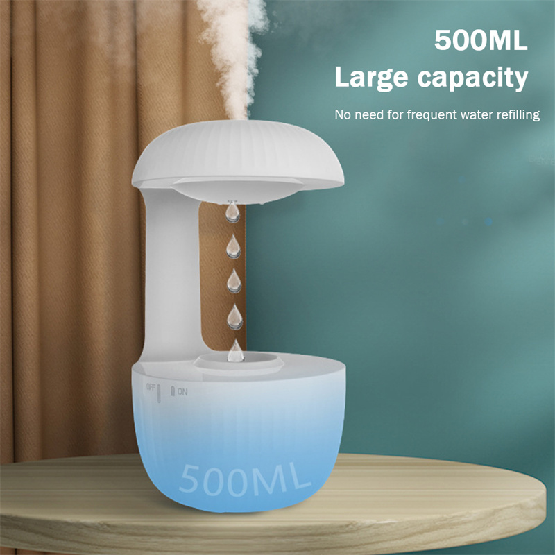 Anti-gravity Air Humidifier Mute Countercurrent Humidifier Levitating Water Drops Cool Mist Maker Fogger Relieve Fatigue - Image 5